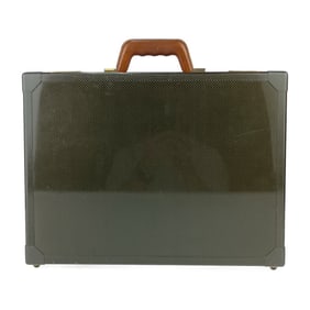 HERMES Hermes Bag Espace PM Attache Case - Black Carbon Leather Men's 150th Anniversary Limited to