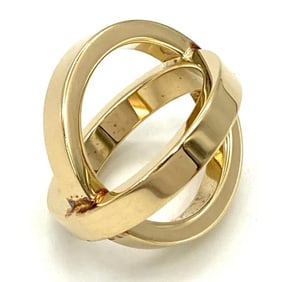 Hermes Cosmos scarf ring leather