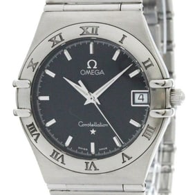Polished OMEGA Constellation Stainless Steel Quartz Mens Watch 1512.40