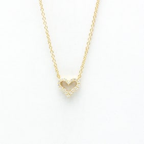 Tiffany Sentimental Heart Diamond Extra Mini Necklace Pink Gold (18K) Diamond Men,Women Fashion