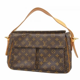 Louis Vuitton Shoulder Bag Monogram Vivacite GM M51163 Brown Ladies