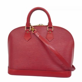 Louis Vuitton Handbag Epi Alma M52147 Castilian Red Ladies