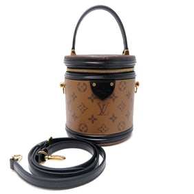 Louis Vuitton Cannes Women's Handbag M43986 Monogram Reverse Brown