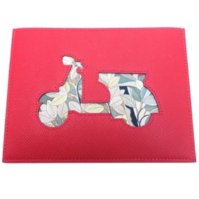 Hermes Petite Ash Sleeve Case Bike Women's Epsom Leather Red