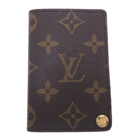 Louis Vuitton Porte Carte Credit Pushion Women's and Men's Card Case M60937 Monogram Brown