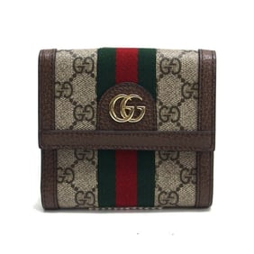 Gucci Bi-fold Compact Wallet Ophidia GG Supreme