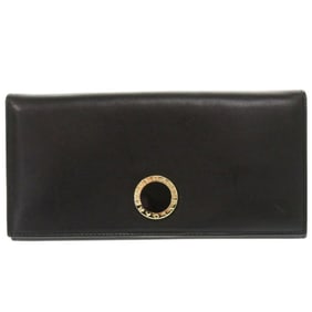 Bvlgari Colore 32403 Leather Black Long Wallet Bi-fold 0026BVLGARI