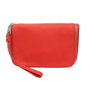 Bottega Veneta Organizer VA9V3 666770 Women's Leather Clutch Bag,Pouch Red Color