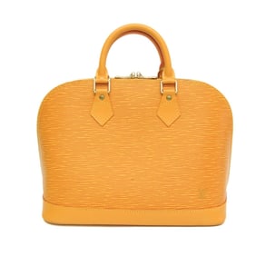 Louis Vuitton Epi Alma M52149 Women's Handbag Jaune