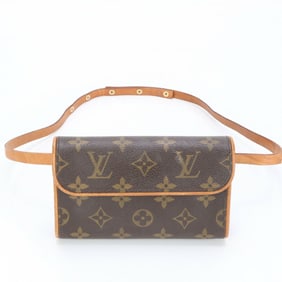 Louis Vuitton Monogram Pochette Florentine M51855 Waist Bag, Pouch, Body Women's