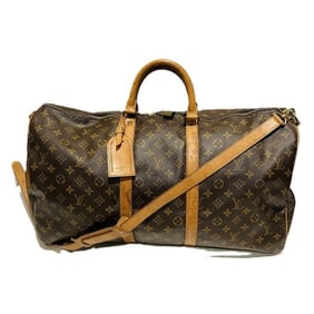 Louis Vuitton Monogram Keepall Bandouliere 55 M41414 Bag Boston bag Men's Women's