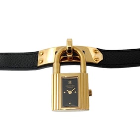 Hermes Kelly Watch Women's Black Quartz Cadena