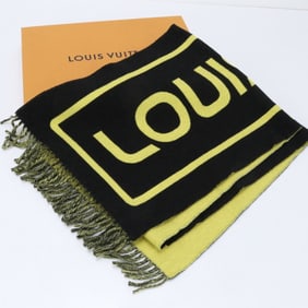 Louis Vuitton Echarpe City Gravity Cashmere Wool Scarf Stole Shawl MP2234 Women's