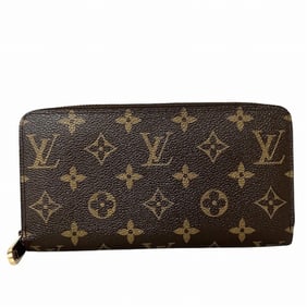 Louis Vuitton Monogram Zippy Wallet M60017 Round Long for Men and Women