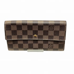 Louis Vuitton Damier Portefeuille Sarah N61734 Long Wallet for Men and Women