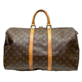 Louis Vuitton Monogram Keepall Bandouliere 45 M41418 Bag Boston bag for men and women
