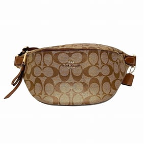 Coach COACH Signature F48740 Bag Waist Pouch Men's Women's