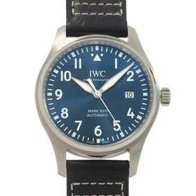 IWC Pilot Watch Mark XVIII Petit Prince IW327010 Men's Date Blue Automatic International Company