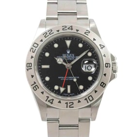Rolex ROLEX Explorer II 16570 Z-number Men's Watch Date Black Automatic