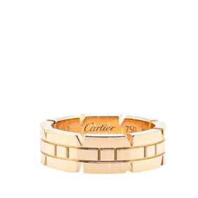 Cartier Tank Francaise Ring #50 K18PG Pink Gold Women's CARTIER
