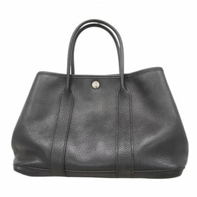 Hermes Hermès Garden TPM Negonda Tote Bag, Black, N Stamp, Women's