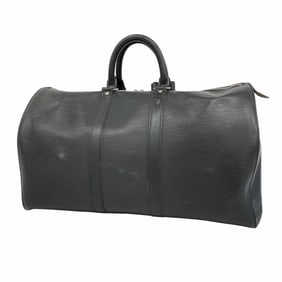 Louis Vuitton Epi Keepall 45 Boston Bag M59152 Noir Men's/Women's