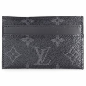 Louis Vuitton Porte Carte Double Monogram Eclipse Card Case, Men's, M62170