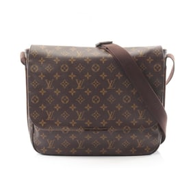 Louis Vuitton Messenger Bobble MM Shoulder Bag in Coated Canvas with Monogram Design, Brown, M97038