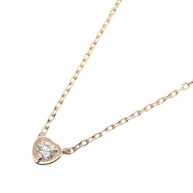 Cartier Amour Heart Necklace in 18K Pink Gold with Diamonds for Women