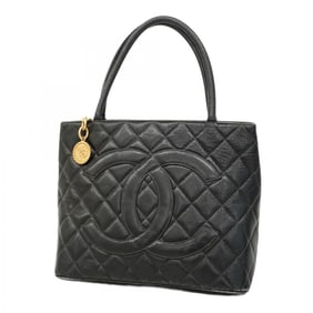Chanel Reissue Tote Bag, Caviar Skin, Black, Women's