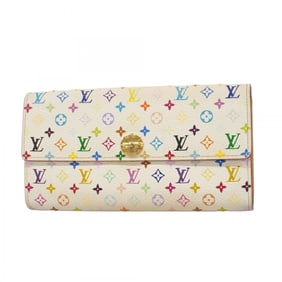 Louis Vuitton Monogram Multicolore Long Wallet Porte Monnaie Credit M60004 Bron Women's