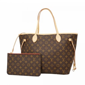 Louis Vuitton Monogram Neverfull MM Tote Bag M46987 Brown, Women's, P1601379