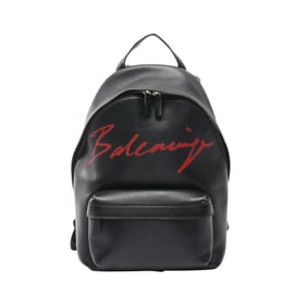 Balenciaga BALENCIAGA Backpack Bag Leather Women's Black