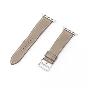 Hermes Hermès Apple Watch 41mm Single Tour Etoupe Leather Accessory for Men and Women in Brown