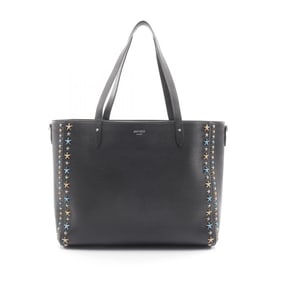 JIMMY CHOO DEELAN tote bag, leather, women's, black