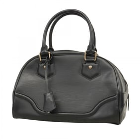 Louis Vuitton Epi Bowling Montaigne PM Handbag M59322 Noir Women's