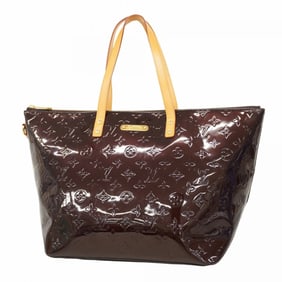 Louis Vuitton Vernis Bellevue GM Tote Bag M93589 Amaranth Women's