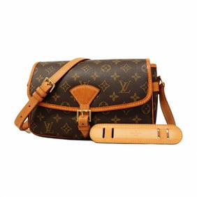 Louis Vuitton Monogram Sologne Shoulder Bag M42250 Brown Women's