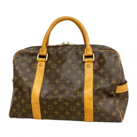Louis Vuitton Monogram Carryall Boston Bag M40074 Brown Men's and Women's