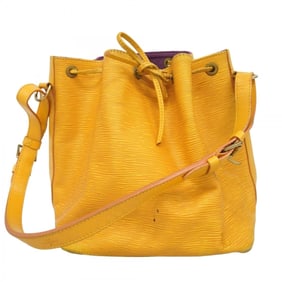 Louis Vuitton Epi Petit Noe Shoulder Bag M44109 Jaune Women's