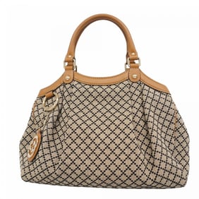 Gucci Diamante Sukey Tote Bag 211944 Canvas Brown Women's