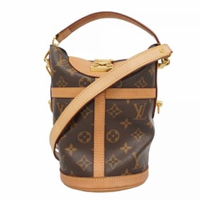 Louis Vuitton Monogram Duffle Bag M43587 Brown 2-Way for Women