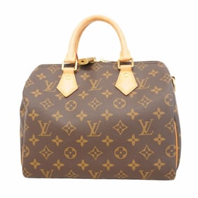 Louis Vuitton Monogram Speedy Bandouliere 25 Handbag M46977 Brown Women's