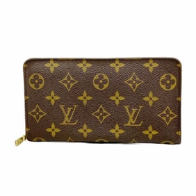 Louis Vuitton Monogram Porte Monne Zip Long Wallet M61727 Brown Men's/Women's P1602060
