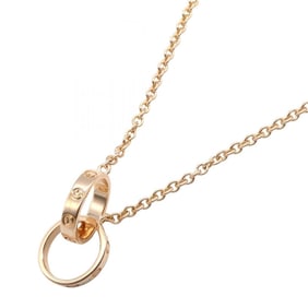 Cartier Baby Love Necklace, 18K Pink Gold, Women's, B7212300