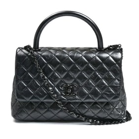 CHANEL Coco Handle 29 Aged Calfskin 2-Way Shoulder Bag for Women