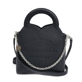 TIFFANY & Co. Return to Tiffany 2-Way Handbag in Black for Women