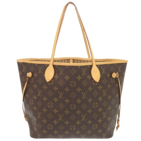 Louis Vuitton Neverfull MM Monogram M40156 Tote Bag 0442 LOUIS VUITTON