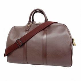 Louis Vuitton Taiga Kendall PM Boston Bag M30126 Acajou Men's