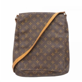 Louis Vuitton Monogram Musette Shoulder Bag M51256 Brown Women's